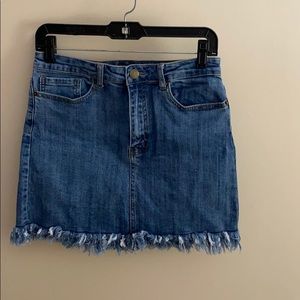 Jean skirt